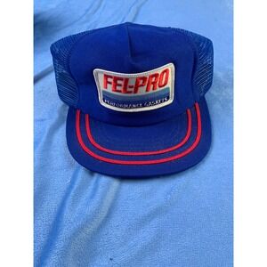 Fel Pro Performance Gaskets Blue Trucker Hat Mens Snapback Adjustable